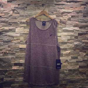 SOLD Publish Brand Barnabas Tank L Maroon/Grey